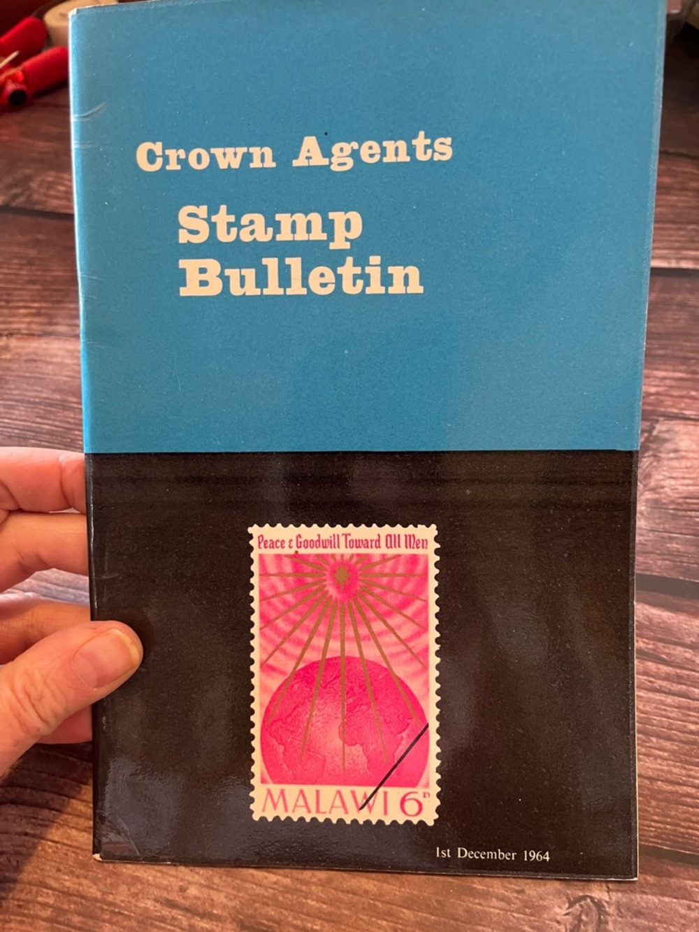 Crown Agents Stamp Bulletin December 1st, 1964